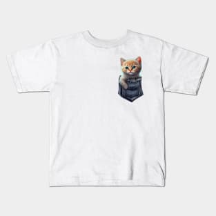 Pocket Pets - Baby Cat Kids T-Shirt